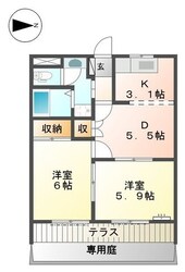 余部駅 徒歩35分 1階の物件間取画像